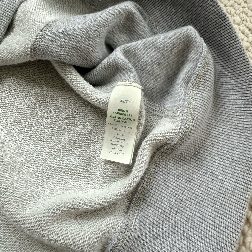 Aerie Vaycay Everyday Distressed V-Neck Sweater - Picture 6 of 6